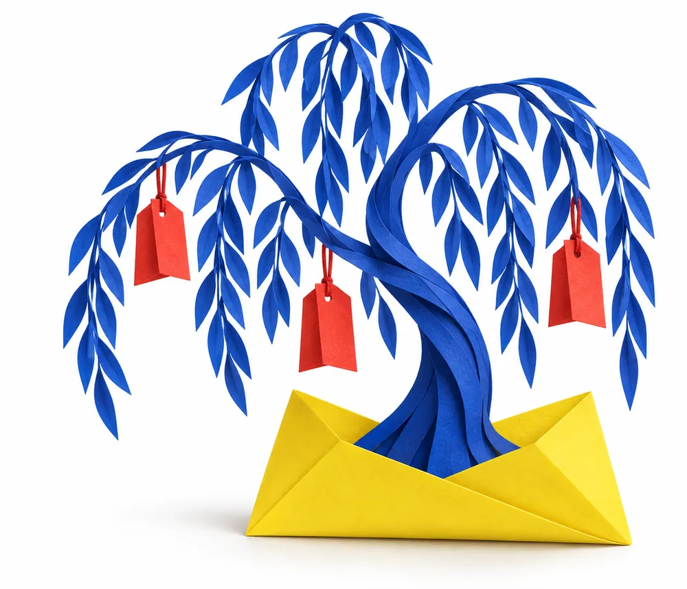 Wish Studio wish tree illustration
